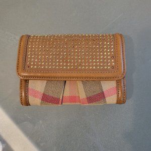 Burberry studded coin purse